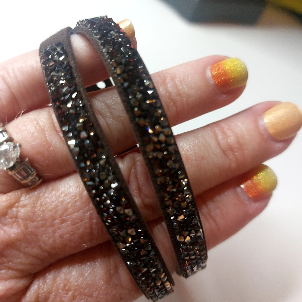 Swarovski Double Wrap Crystal Bracelet